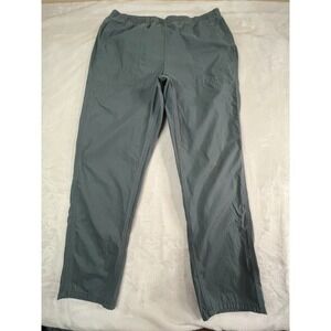 PATAGONIA Funhoggers Mens L Pants Plume Grey Pull On Straight Leg Style # 22055